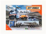 OBL10307326 - 1:64合金滑行拖头货柜车  
