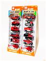 OBL10307366 - 1:64合金滑行消防车/飞机6只套装  2款混装

