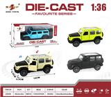 OBL10307867 - 1:36 仿真回力合金车两开门奔驰大G 带灯光音乐