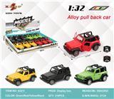 OBL10307945 - 1:32 仿真牧马人敞篷 回力合金车开门