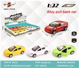 OBL10307952 - 1:32 仿真特斯拉 回力合金车开门