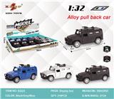 OBL10307957 - 1:32 仿真俄罗斯军车 回力合金车开门