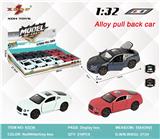 OBL10307970 - 1:32 新款仿真宾利 回力合金车三开门