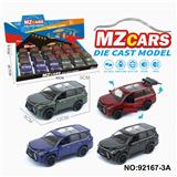 OBL10308281 - 1：36合金车模3开门回力
越野车4色混装（声光版）