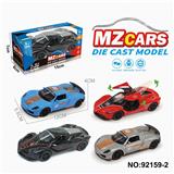 OBL10308305 - 1:36合金车模3开门回力
跑车2款4色混装