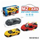 OBL10308308 - 1:36合金车模3开门回力
跑车3色混装