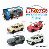 OBL10308312 - 1:36合金车模3开门回力
越野车4色混装