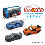 OBL10308336 - 1：36合金车模3开门回力
跑车3色混装（声光版）