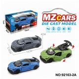 OBL10308338 - 1：36合金车模3开门回力
跑车3色混装（声光版）