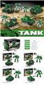 OBL10309789 - 益智军事积木变形坦克KV-2/85式/虎式/59式金刚系列(337-361PCS）四款混装