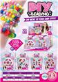OBL10310667 - DIY手工女孩时尚串珠饰品-屋型（4款混装展示盒20pcs）