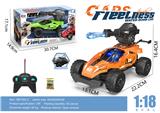 OBL10315060 - 1:18赛车五通水弹遥控车带灯光不包电