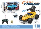 OBL10315062 - 1:18赛车五通水弹遥控车带灯光不包电