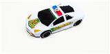 OBL10316271 - 实色喷漆惯性警车 （白、蓝混装)