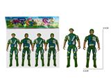 OBL10316359 - 4位军人（绿色)