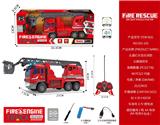 OBL10316678 - 五通灯光音乐消防云梯遥控车