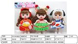 OBL10318348 - 【英文】8寸高23CM13关节注塑身体表情娃娃带6首英文音乐（包电3粒LR44电池）多款混装
