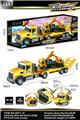 OBL10321329 - 1：14 美式斗车挖机运输车
惯性&音乐&灯光
（2只滑行工程车）