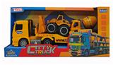 OBL10321367 - 1：14 欧式搅拌推土运输车
惯性&音乐&灯光
（1只滑行载土车+1只滑行搅拌车）