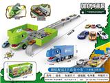 OBL10321507 - 变形折叠轨道恐龙货柜车