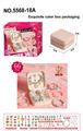 OBL10325602 - A款66件套双层方盒合金珠+AB珠 （粉色+糖果色）