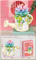 OBL10326577 - 花系列小颗粒积木-冰灯玉露盆栽322PCS-工艺UV彩盒