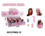 OBL10327852 - 蛋装长发娃娃+梳子+冰淇淋+动物+甜筒