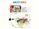 OBL10329913 - 翻斗灯光特技遥控车（包电USB）儿童卡通趣味遥控车模型