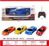 OBL10329921 - 1:18四通兰仿真遥控车带灯(无包电)5款5色混装