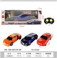 OBL10329923 - 1：24四通遥控车3款混装带前灯儿童卡通趣味遥控车模型