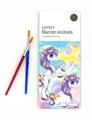 OBL10331637 - 涂色画本带笔+颜料