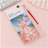 OBL10331640 - 涂色画本带笔+颜料