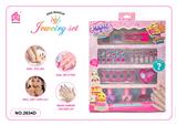 OBL10333489 - 跨境儿童彩妆化妆品饰品美甲梳扮女孩玩具过家家美甲新款DIY套装