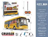 OBL10337210 - 1:32五通遥控带灯光校巴