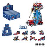 OBL10337453 - DIY拼装积木  擎天柱(8合2)（10种不同形态）