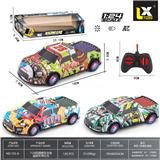 OBL10339540 - 27频1：24四通赛车合金遥控车带灯光
