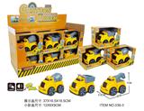OBL10342425 - 灯光声音回力工程车
