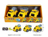 OBL10342429 - 灯光声音回力工程车