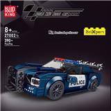 OBL10344108 - 路障警车 八格车展示盒套装