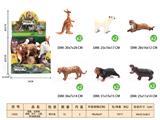 OBL10350263 - 袋鼠、北极熊、母狮、豹子、斗狗、河马6款混装