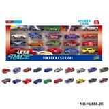 OBL10353657 - 1:64合金车20只装