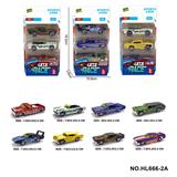 OBL10353665 - 8款1:64合金车3只装