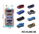 OBL10353670 - 8款1:64合金车5只装