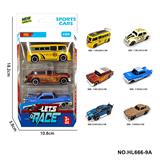 OBL10353693 - 6款1:64合金车3只装
