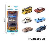 OBL10353694 - 6款1:64合金车5只装