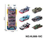 OBL10353699 - 6款1:64合金车6只装