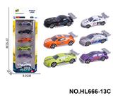 OBL10353711 - 6款1:64合金车6只装