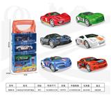 OBL10356727 - 1:64合金车4只装手提盒