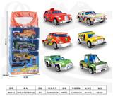 OBL10356732 - 1:64合金车4只装手提盒