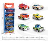 OBL10356746 - 1:64合金车6只装手提盒